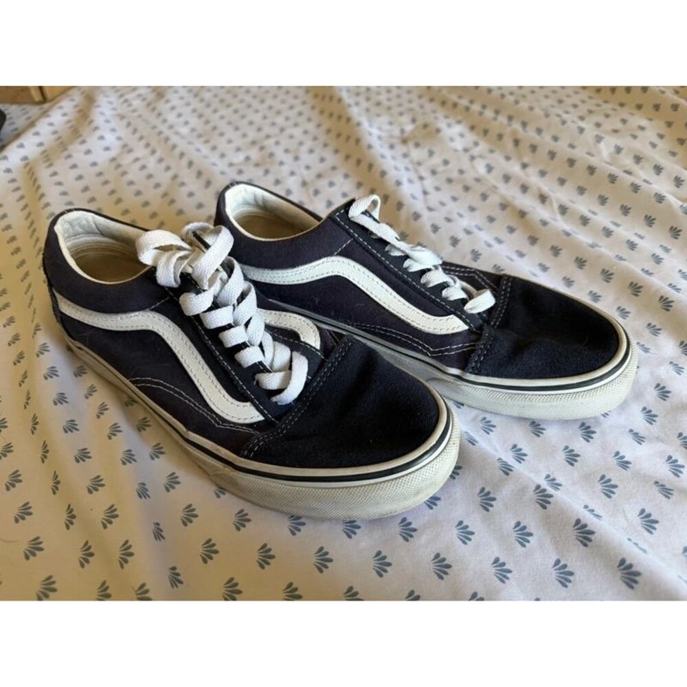 Dark Blue Vans